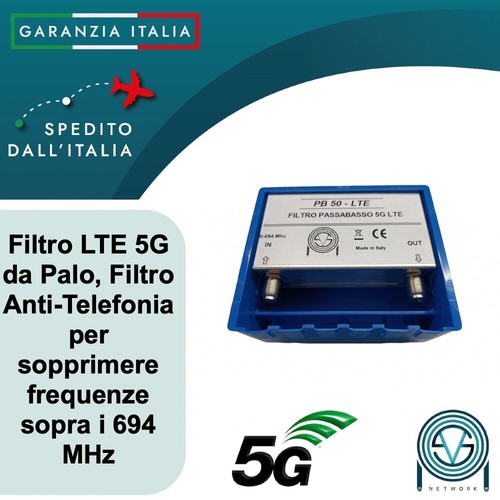 Filtro antenna da palo - 5g,