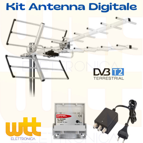 Kit antenna digitale terrestre - digitale,