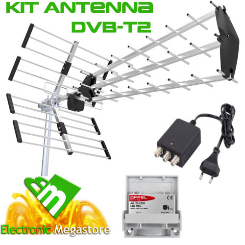 Kit antenna digitale terrestre - antenna,