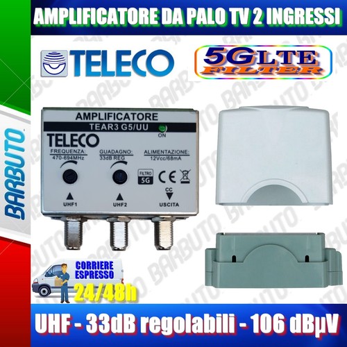 Amplificatore palo teleco - amplificatore, da