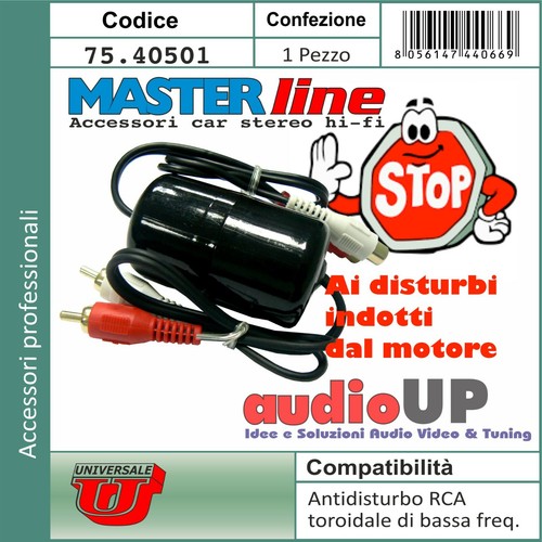Filtro rca antidisturbo - filtro,