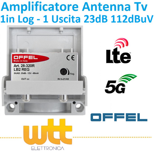 Amplificatore antenna - antenna, tv